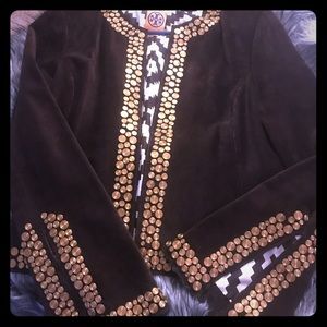 Tory Burch Chocolate Brown Jacket